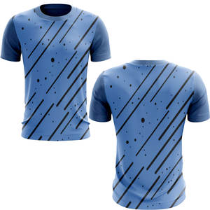 Camiseta de algodón de peso medio lavado con ácido para hombre, ajuste de gran tamaño, cuello redondo suave, manga corta, estilo callejero, diseño de patrón único - Product Image 5