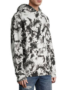 Ensemble de sweat à capuche tie-dye avec logo personnalisé de haute qualité pour hommes Saison d'hiver 100% coton - Product Image 2