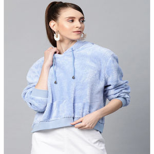 Nouveau sweat-shirt pour femme de haute qualité, best-seller, logo OEM personnalisé, taille plus, 100% coton, sweat-shirt surdimensionné pour femme, 100% coton - Product Image 2