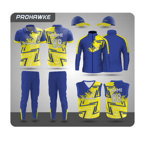 Meilleures ventes Couleurs attrayantes Maillots de cricket à manches longues Ensembles complets Uniformes de cricket - Product Image 1