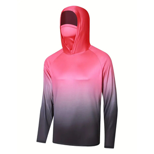 Wholesale New Performance <b>Long</b> <b>Sleeve</b> Fishing Hoodie Free Logo New Packaging Fishing Hoodie Custom OEM Serviced Customized - Product Image 1