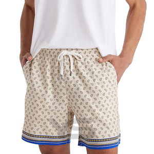 Pantalones cortos de playa de poliéster 100% con diseño personalizado recién llegado, pantalones cortos para correr de Color sólido para hombre - Product Image 2