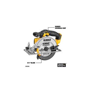 ชุดเครื่องมือไร้สาย 5 ชิ้น พร้อมแบตเตอรี่ 20V MAX เครื่องชาร์จ ไดรเวอร์กระแทกปรับความเร็วได้ เลื่อย และชุดเครื่องมืออเนกประสงค์ - Product Image 3