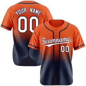 Jersey de béisbol con botones personalizados, camisetas de béisbol con nombre cosido, Jersey de softbol de poliéster personalizado, deportes - Product Image 5