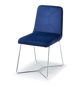 Premium Quality Dining <b>Chairs</b> <b>Metal</b> Base Blue Color from Turkey - Product Image 1