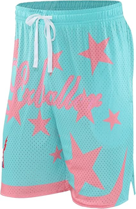 Pantalones cortos holgados transpirables informales para hombre con diseño de logotipo personalizado OEM, pantalones cortos deportivos informales, pantalones cortos de sublimación para playa - Product Image 4