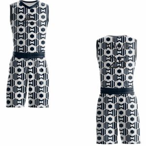 Maillots de basket-ball réversibles respirants et à séchage rapide pour hommes adultes, uniformes imprimés par sublimation en ensembles, style d'équipe personnalisé - Product Image 3