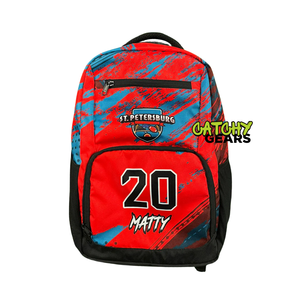 High Quality Nylon Duffel <b>Bag</b> Full Sublimation Printing Grey Yellow Colour Zippered Front Pocket 2 Side Pockets Good <b>Other</b> - Product Image 2