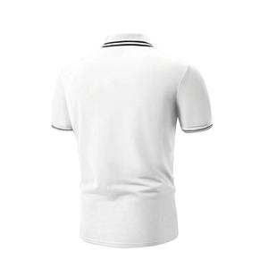 Estilo clásico para hombres para Polos 100% algodón Camiseta de punto de alta calidad Nuevo diseño personalizado Unisex para Polo - Product Image 3