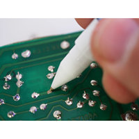 Stylo conducteur Techspray TraceTech à encre argentée, temps de séchage de 3 à 5 minutes, capacité de 4,89 ml, réparation de cartes IPC, réparation électronique