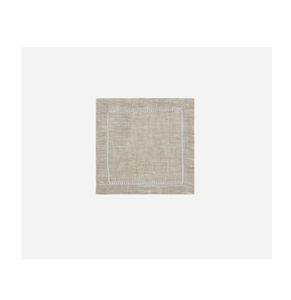 Caboteur en lin en gros 100% sous-verre en lin personnalisé naturel pour prix de gros sous-verre en lin à bas prix - Product Image 2