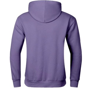 Sudadera con Capucha de Alta Calidad para Hombre, 100% Algodón, Otoño, Mangas Largas, Impresión de Logotipo Personalizada, Transpirable, Ligera, Sólida, OEM - Product Image 3