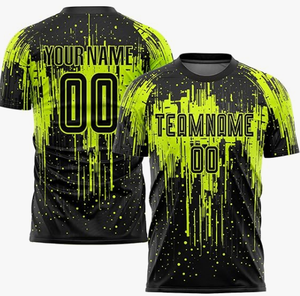 Maillot de football unisexe de qualité supérieure, ensemble de tenue de football respirant et léger, uniforme personnalisé à impression numérique pour clubs - Product Image 3