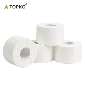 TOPKO - Venda Deportiva de Algodón Blanco de Alta Calidad <span class=keywords><strong>para</strong></span> Muñeca y <span class=keywords><strong>Tobillo</strong></span>, Cinta Protectora <span class=keywords><strong>para</strong></span> Primeros Auxilios - Product Image 6