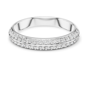 Bague pour femme en diamant de laboratoire de 0,304 carats, clarté VVS-VS, technologie CVD, or 18 carats, 14 carats, 10 carats et argent 925, rose, jaune - Product Image 2