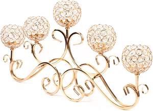 Nouvelle conception personnalisée taille argent plaqué bougeoir pour décoration de Table de mariage maison Restaurants décoration prix bon marché - Product Image 2