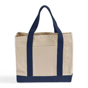 กระเป๋าช้อปปิ้งผ้าแคนวาสทวิลสองสีแบบใช้ซ้ำได้-TF285 - Product Image 4