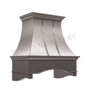 Hotte aspirante murale en acier inoxydable faite à la main, très demandée, pour cheminée murale et îlot de cuisine, taille personnalisable - Product Image 4