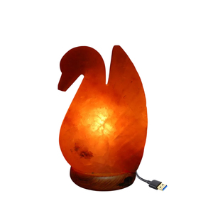 Lampe au sel de l'Himalaya alimentée par USB de qualité supérieure pour la décoration de la chambre Rechargeable prix le plus bas nouveauté lampes USB au sel - Product Image 1