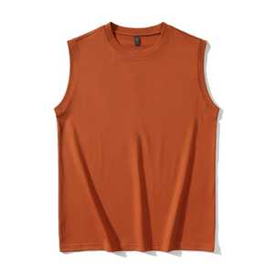 Camiseta sin mangas para hombre de tasa razonable, peso ligero, hecho a medida, material duradero de calidad superior, el mejor diseño, camiseta sin mangas con media manga - Product Image 2