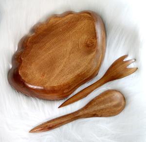 Bol en bois d'acacia à bas prix pour un usage quotidien bols de service en bois durables et autres couverts naturels - Product Image 4