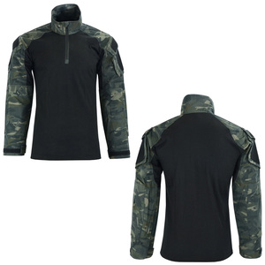 Camisa táctica de manga larga de algodón y poliéster para hombre, camisas tácticas duraderas de manga larga de último estilo para hombre - Product Image 5