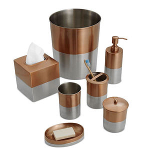 Metal Rice Hammered shiny Polish <b>Bath</b> Accessories - Product Image 2