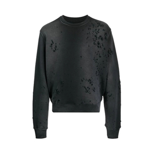 Vente en gros de sweats de haute qualité pour hommes, sweat-shirt à col rond avec logo personnalisé pour hommes et tissu personnalisé 400gsm - Product Image 2