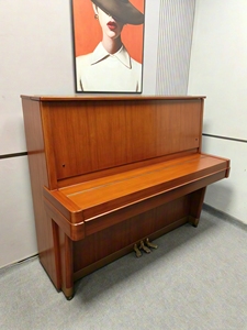 Piano droit Yamaha U5 brun clair pour joueurs professionnels, piano d'occasion japonais, bois massif, 88 touches, U1 U2 U3 U4 U5 - Product Image 2