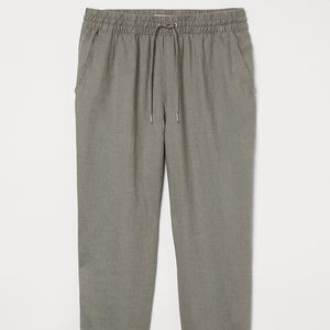 2025 Best New Fashion Autumn <b>Lady</b> Mid Waist Women's Trousers Casual High Quality Knitted Elastic Waist Windproof Customized - Product Image 1