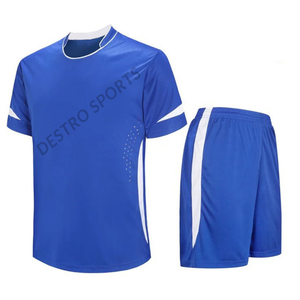 Camisetas de Fútbol de Manga Corta Transpirables y Ligeras de Secado Rápido, 100% Poliéster, Unisex, para Adultos - Product Image 4