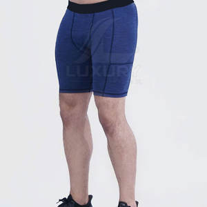 Shorts de compression pour hommes avec logo personnalisé en gros Shorts de compression d'entraînement les plus vendus à vendre - Product Image 3