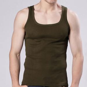 <b>Men</b> <b>Muscle</b> Vests Cotton Underwear Sleeveless Tank <b>Top</b> Solid <b>Muscle</b> Vest Undershirts O-neck Gym clothing Bodybuilding Tank <b>Tops</b> - Product Image 6