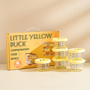 Juego de Platos de Vidrio para Niños al por Mayor con Tapa de Silicona, Plato de Vidrio para Alimentación de Bebés con Ventilación Extraíble y Escala - Product Image 1