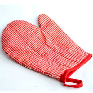 <b>Oven</b> Mittens Set with Check Design Organic Cotton <b>Oven</b> <b>Mitt</b> for <b>Oven</b> and Kitchen Use Supplier in India - Product Image 3