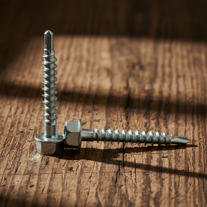 Vis autoperceuse à tête hexagonale / Vis autotaraudeuse galvanisée pour métal de haute qualité - Product Image 1