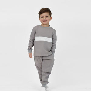 Comfortable Winter Solid Sweatshirt Trouser Set for Boys and <b>Girls</b> Full Sleeve Soft Cotton Tracksuits - Product Image 5