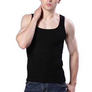 Camiseta sin mangas para hombre de la mejor calidad, diseño de logotipo personalizado, tejido de punto, precio al por mayor, superventas - Product Image 4