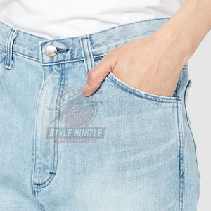 Pantalones de hombre estilo flare de secado rápido, pantalones de hombre estilo flare sostenibles. - Product Image 4
