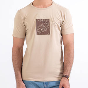 Diseñe su propio logotipo Camisetas para hombres Ropa de servicio Camisetas para hombres Ropa de pantalla Parche Camiseta cómoda de manga corta para hombres - Product Image 2