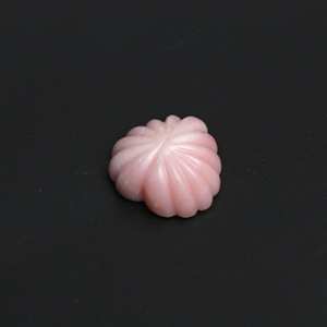 100% High Quality Natural Pink Opal Carved Heart Shape Loose Gemstone 19.5x19.5 mm Polished Jewelry Making - Product Image 2