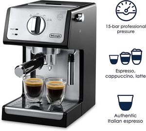 Machine à expresso électrique automatique la plus vendue avec mousseur à lait en acier inoxydable et contrôle de la température via application - Product Image 2