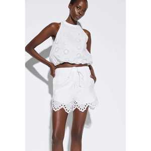 shorts with <b>elastic</b> <b>waistband</b> - Product Image 2