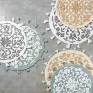 Alfombra de Baño Rectangular Resistente Antideslizante 100% Algodón para Uso Doméstico y Hotelero - Product Image 3