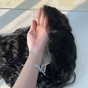 Cabello humano mujeres venta al por mayor brasileño virgen pelo encaje frente peluca para negro transparente DHL VIP - Product Image 3