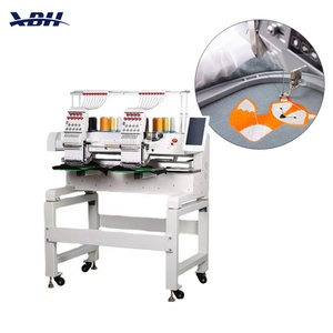 เครื่องปักคอมพิวเตอร์ XBH 2 หัว ขนาด 400x500 มม. สำหรับปักหมวก เสื้อผ้า และใช้ในบ้าน - Product Image 5