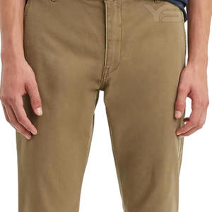 Pantalon en jean en tissu personnalisé de style rue pour hommes de grande taille Taille droite avec une position haute du logo Techniques lavées - Product Image 6