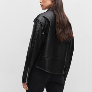 Chaquetas de Cuero Genuino para Mujer, Novedad, Personalizadas, Transpirables, para Invierno, Precio al por Mayor - Product Image 2