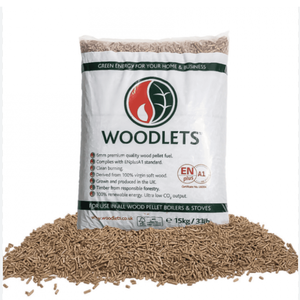 Granulés de bois de pin en gros 6mm Sac de 15KG Vente chaude Prix bas En stock - Product Image 1