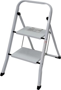 Scala domestica in acciaio a 2 gradini (Mader 10040) - Product Image 1